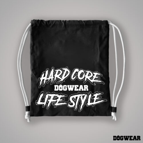 Hardcore lifestyle húzózsinóros hátizsák